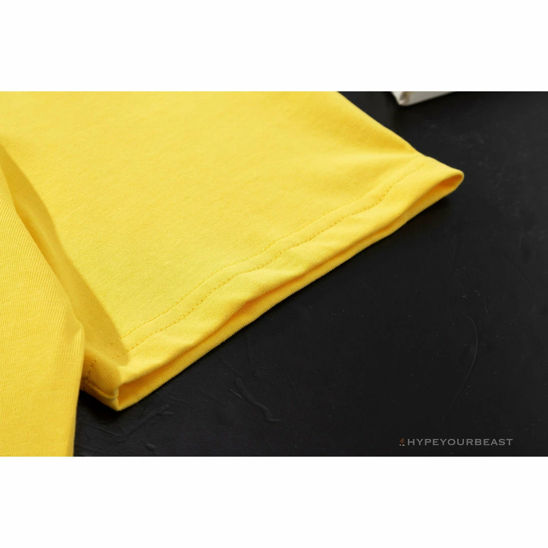 OFF-WHITE Spray Paint Arrow Tee Shirt ‘YELLOW’