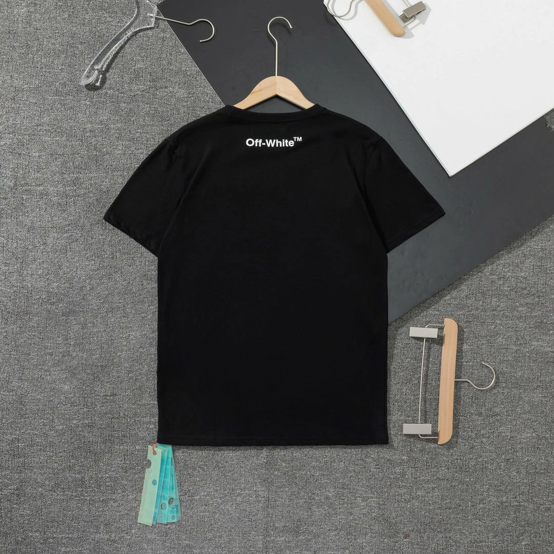OFF-WHITE Classic Mona Lisa Print Tee Shirt ‘BLACK’