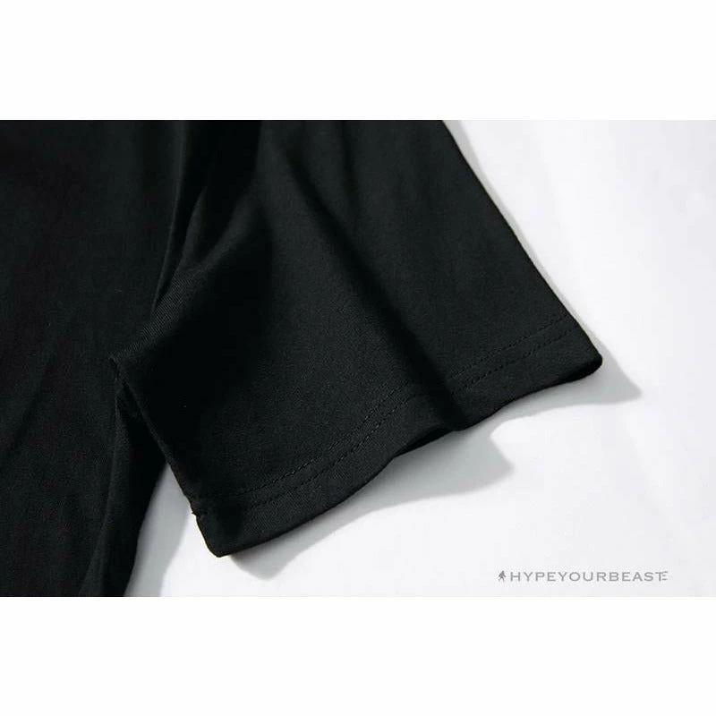 OFF-WHITE CO VIRGIL ABLOH Portrait Tee Shirt “BLACK’