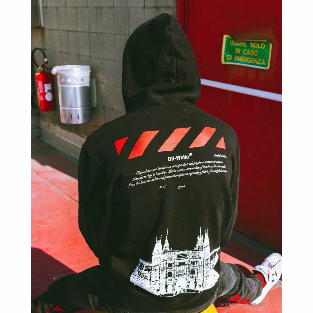 Hoodies & Jackets OFF-WHITE CO VIRGIL ABLO Netherlands Museum Hoodie ‘BLACK’