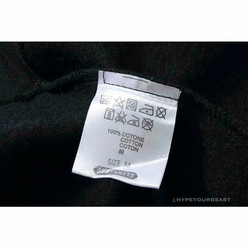 OFF-WHITE CO VIRGIL ABLOH 1863 Monet Hoodie ‘BLACK’ Hoodies & Jackets