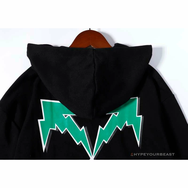 Hoodies & Jackets OFF-WHITE Green Arrow Hoodie ‘BLACK’