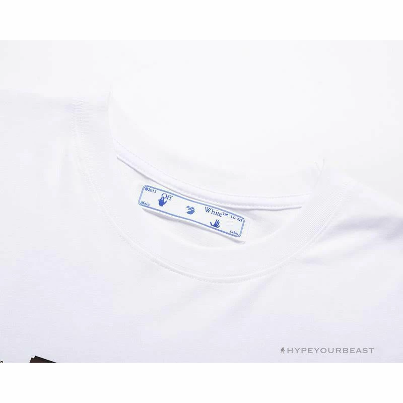 T-Shirts OFF-WHITE Arrow Flying Cow Tee Shirt ‘WHITE’