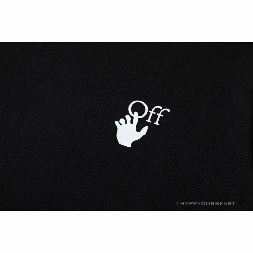 OFF-WHITE Gradient Classic Cross Arrow Tee Shirt ‘BLACK’