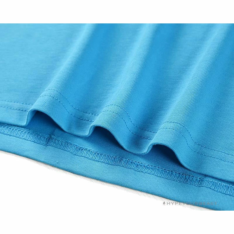 OFF-WHITE Explosive Strip Basic Arrow Tee Shirt ‘BLUE’ T-Shirts