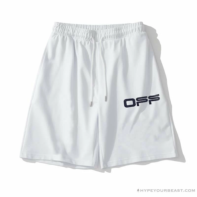 Pants OFF-WHITE Cabin Cabbage Shorts ‘WHITE’