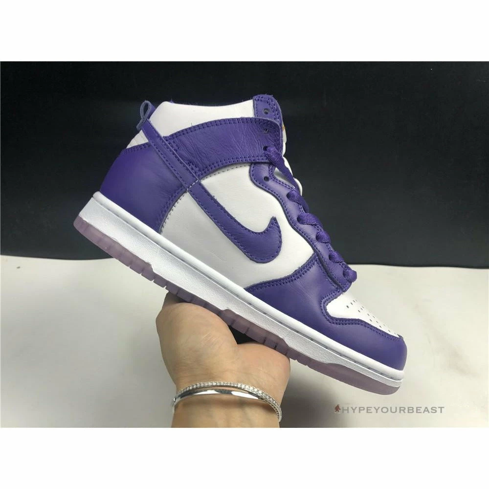 HypeYourBeast Nike SB Dunk High ‘Varsity Purple’