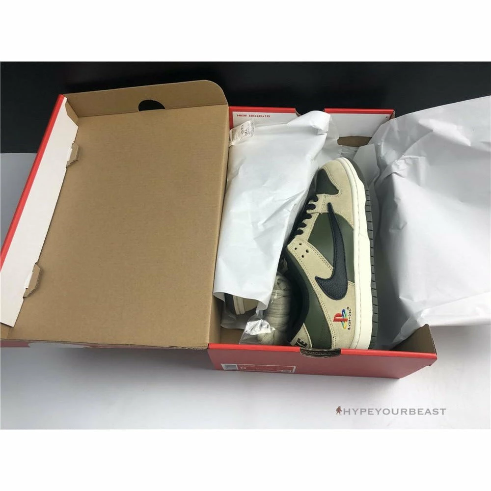 Nike Dunk Dunk Low X Travis Scott Playstation Light