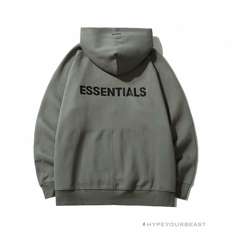 HypeYourBeast FOG Hoodie “ESSENTIALS’ Charcoal Hoodies & Jackets