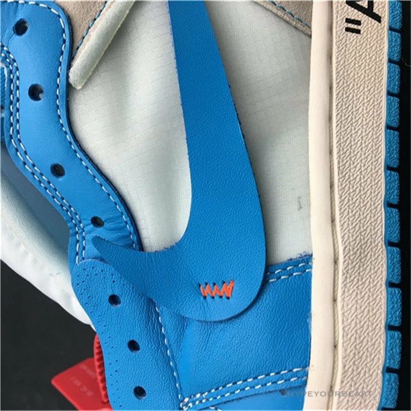 The Ten: Off White X Air Jordan 1 High “UNC”