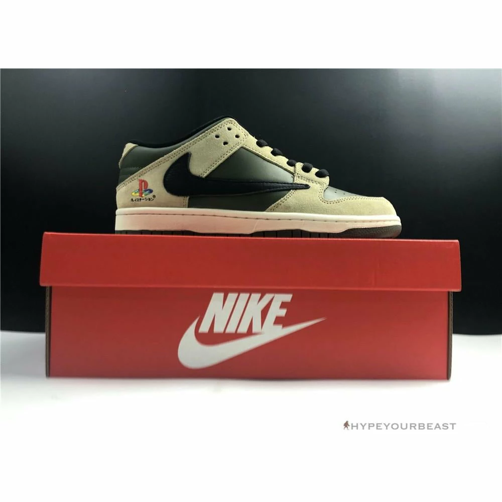 Nike Dunk Dunk Low X Travis Scott Playstation Light