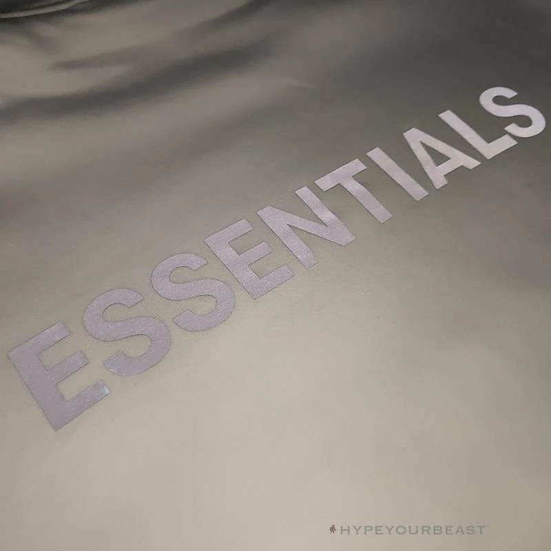 HypeYourBeast Hoodies & Jackets FOG Hoodie Reflective ‘ESSENTIALS’ Dark Gray