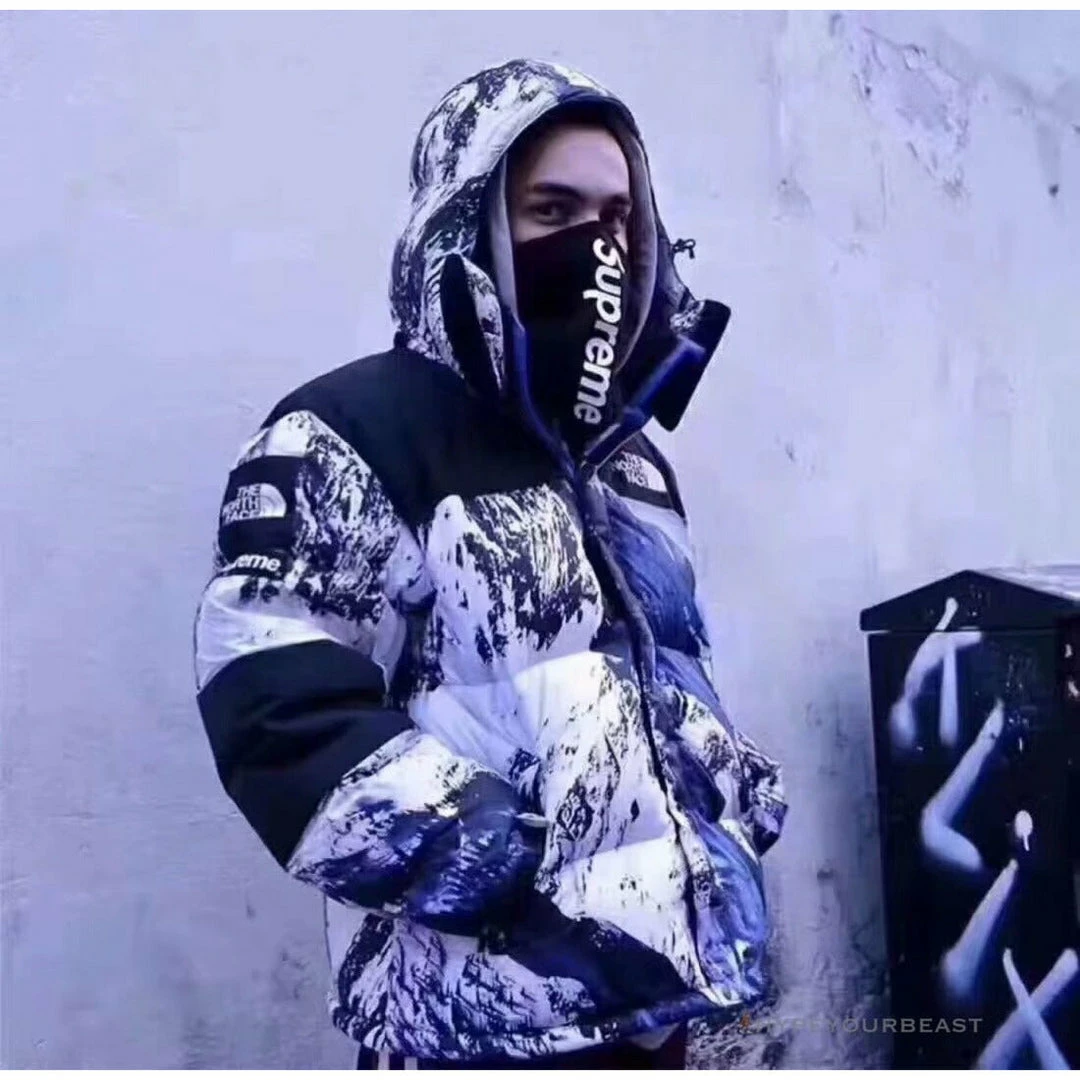hypeyourbeast t*f x S*p*e jacket blue
