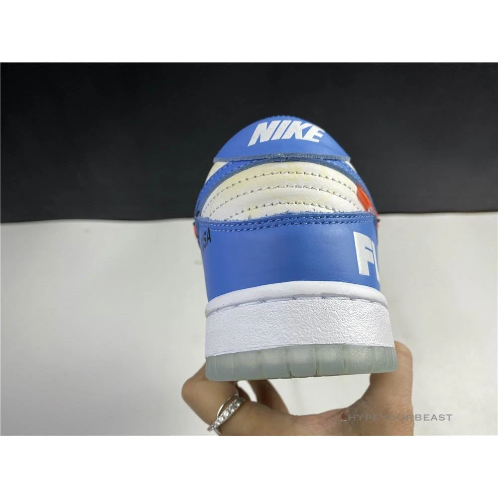 Futura X Off-White X Nike Dunk Low Blue