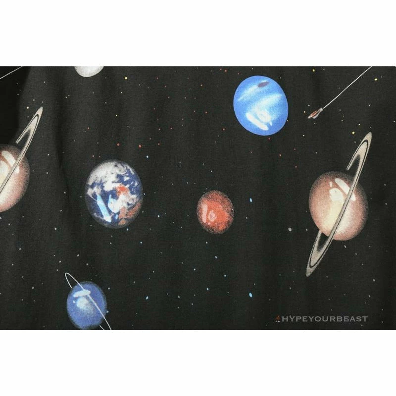 BAPE Shark Head Planet Tee Shirt Clothes