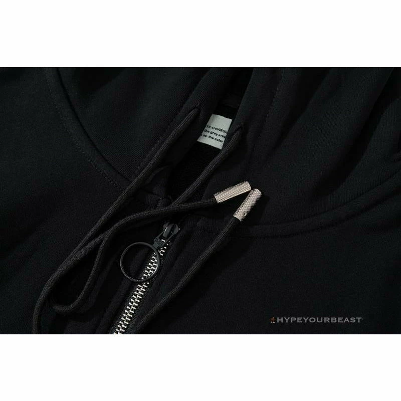HypeYourBeast Off White Hoodie Black & White