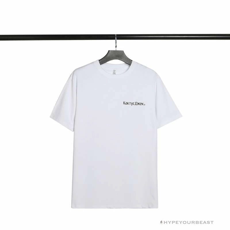 OFF-WHITE Travis Scott Cactus Jack Kakty Comek Tee Shirt ‘WHITE’