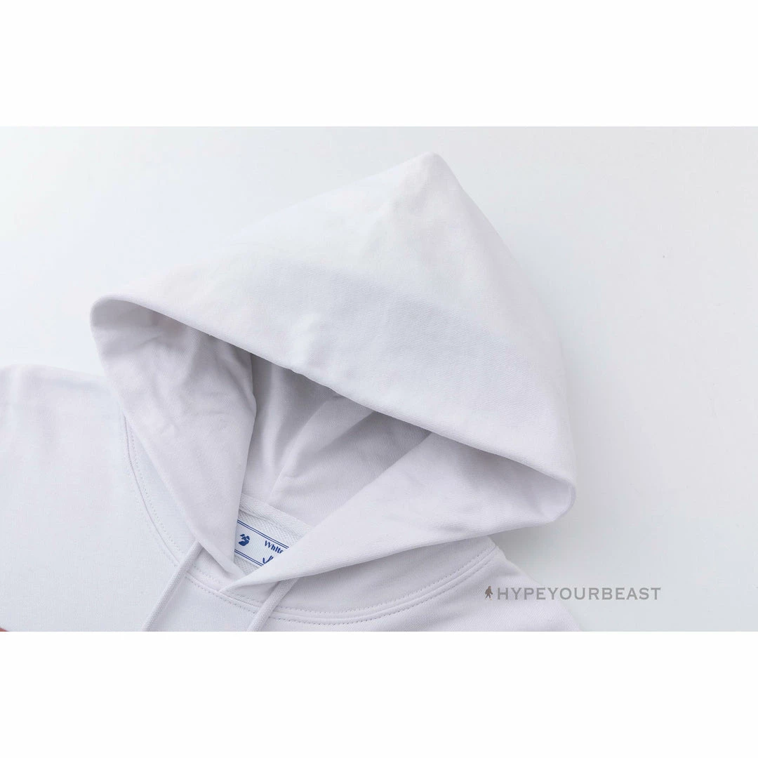 HypeYourBeast Off White Hoodie Flamingo – White Hoodies & Jackets
