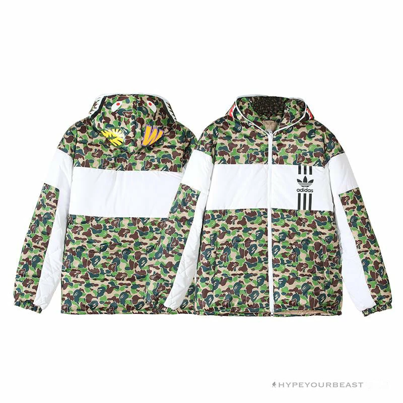 hypeyourbeast Ad*s x bape camo jacket