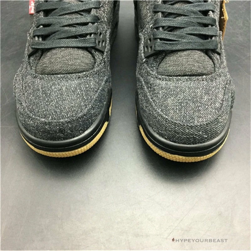 jordan 4 x L*v*s black