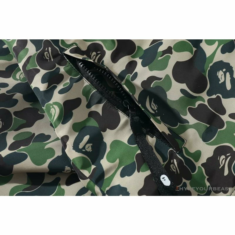 BAPE X FCRB Joint Double Zip Camouflage Hoodie ‘GREEN’