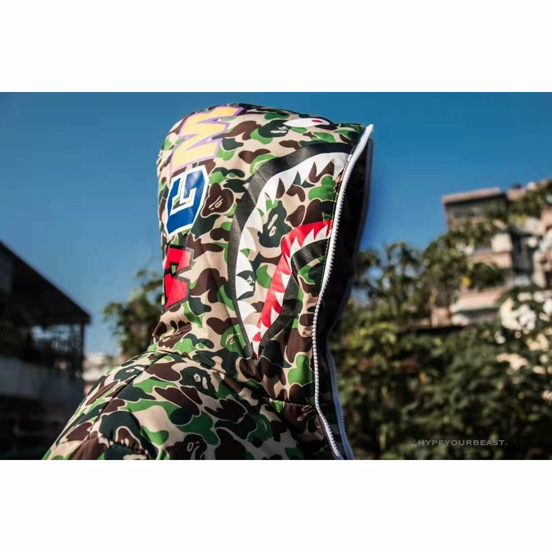 hypeyourbeast Ad*s x bape camo jacket