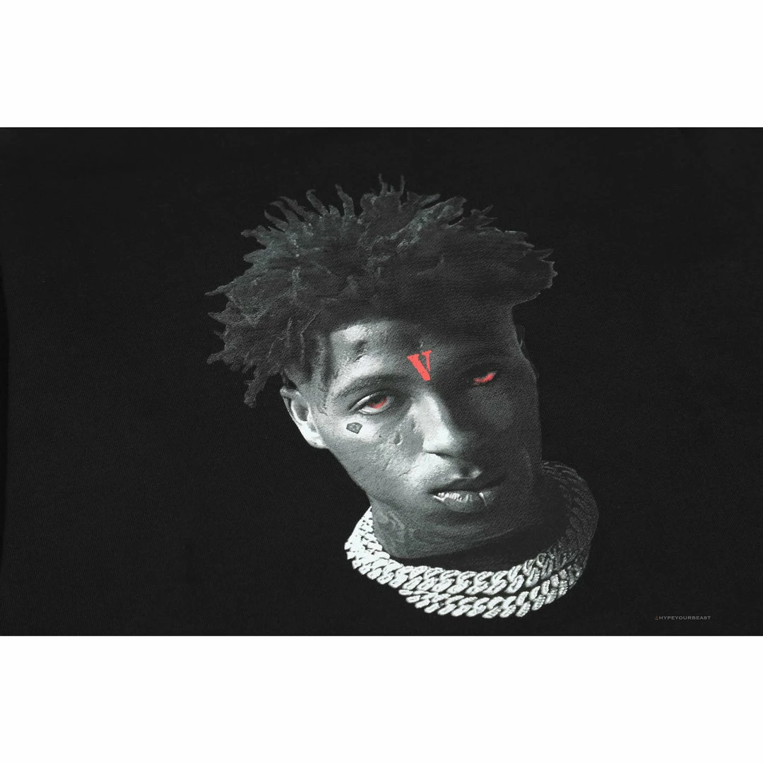 hypeyourbeast vlone hoodie black F**e