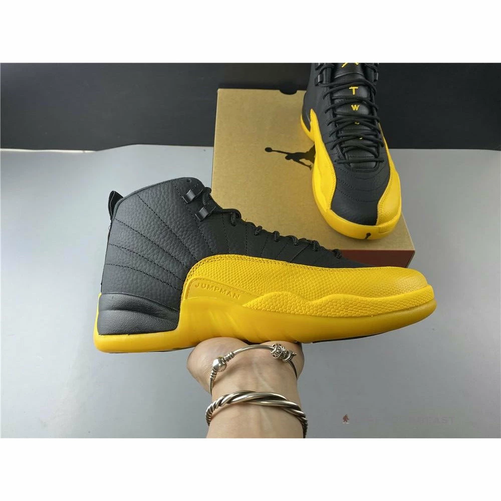 Air Jordan 12 Retro Black ‘University Gold’