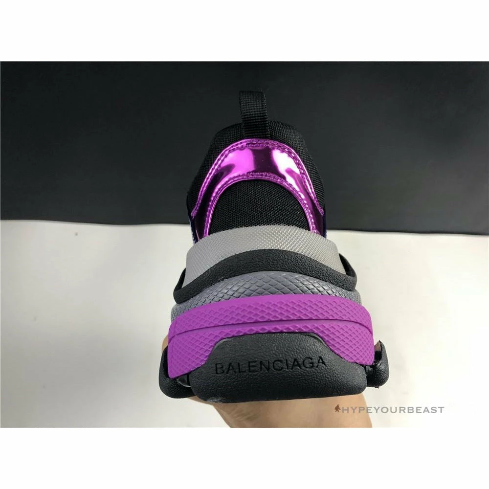 Ba*len*cia*ga triple s purple / pink