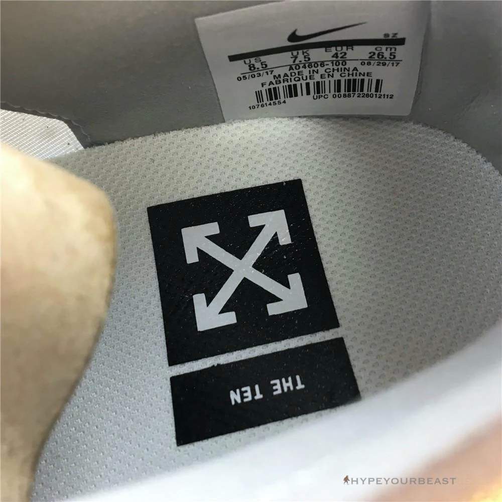 Off-White X Nike Air Force 1 Low “The Ten”