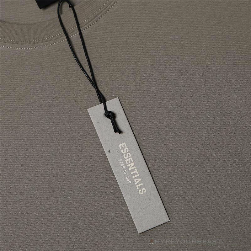 HypeYourBeast FOG Essentials Tee Shirt ‘Los Angeles’ TAUPE T-Shirts