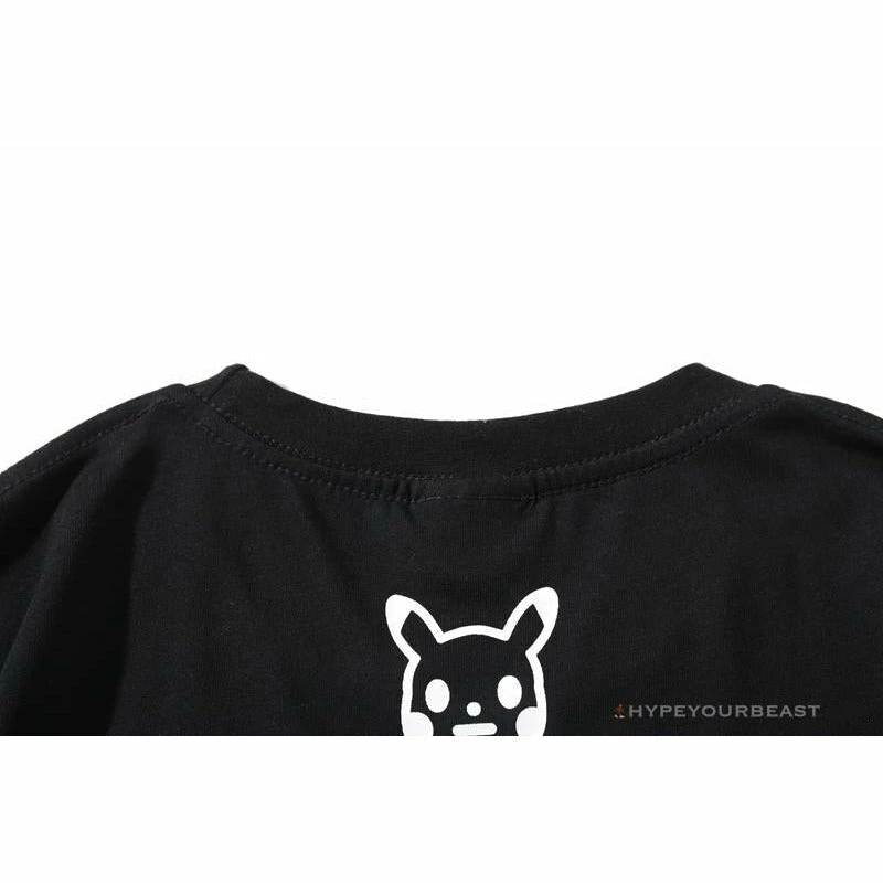 Clothes BAPE Pokémon Co-branded Ape Head Tee Shirt ‘BLACK’