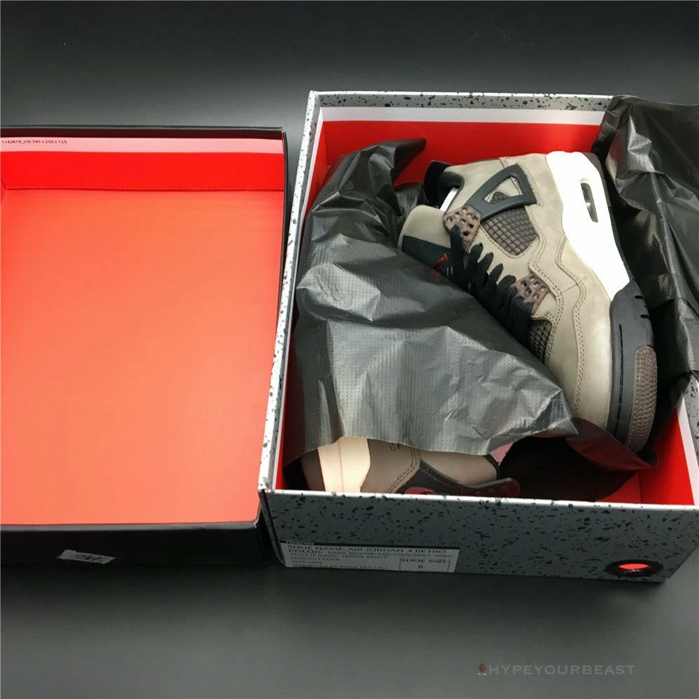 Travis Scott X Air Jordan 4 Dark Mocha