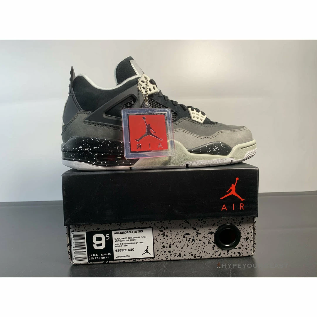 HypeYourBeast Air Jordan 4 Retro ‘Fear Pack’