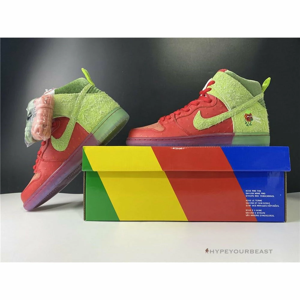 Nike Sb Dunk High ‘Strawberry Cough’