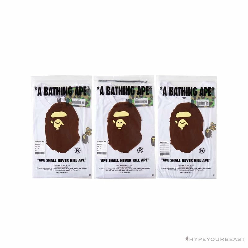 BAPE Readymade Small Bee Camouflage Letter Tee Shirt ‘GREEN’ Clothes