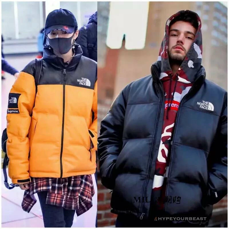 hypeyourbeast t*f x S*p*e jacket yellow