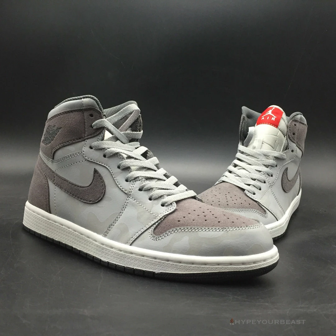 Air Jordan 1 Retro High Premium ‘Grey Camo’