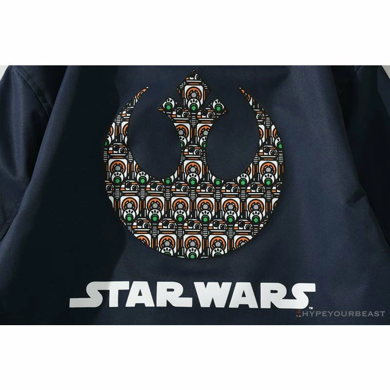 BAPE X Star Wars Collaboration Windbreaker Jacket ‘BLUE’