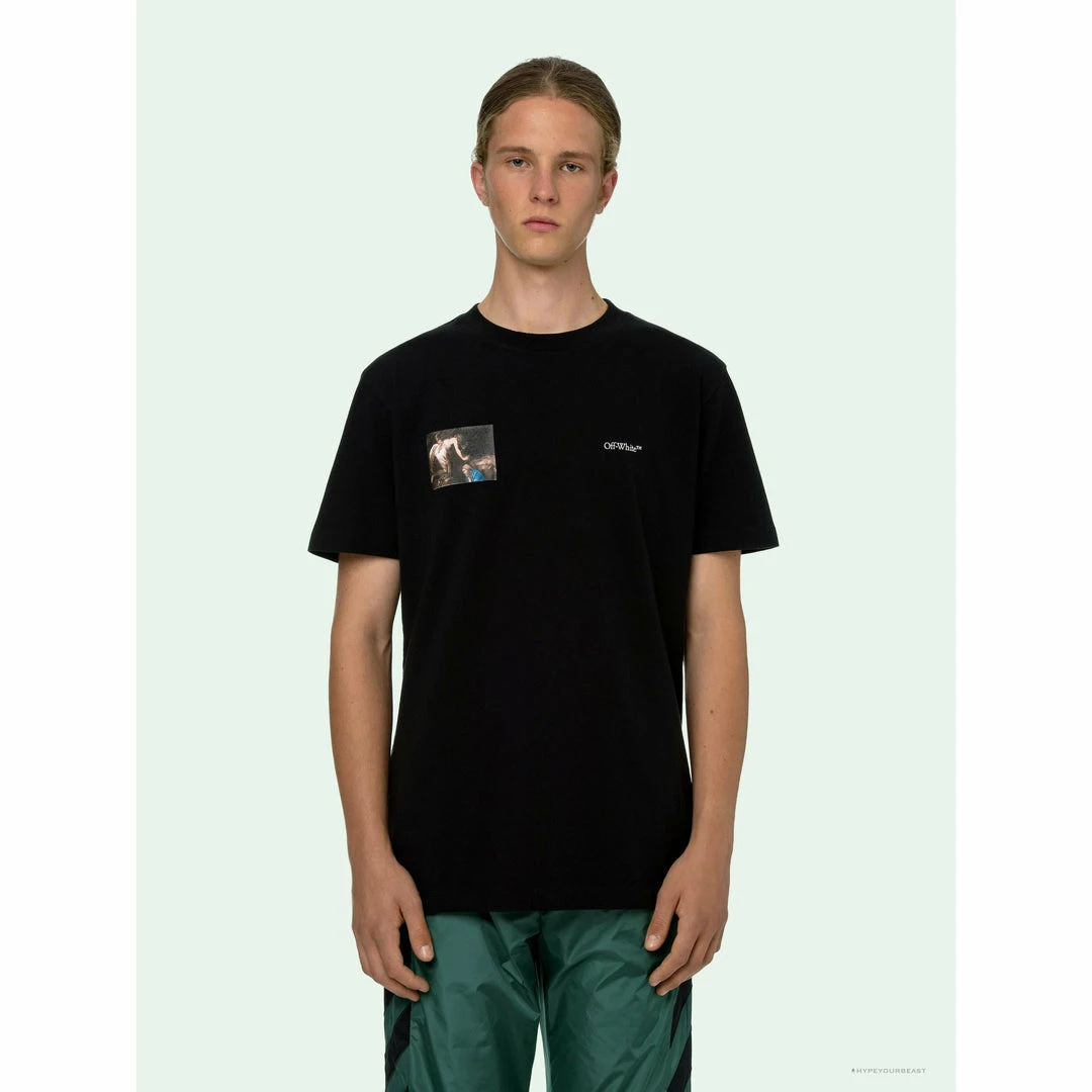 OFF-WHITE New Limited Religious Tee Shirt ‘BLACK’