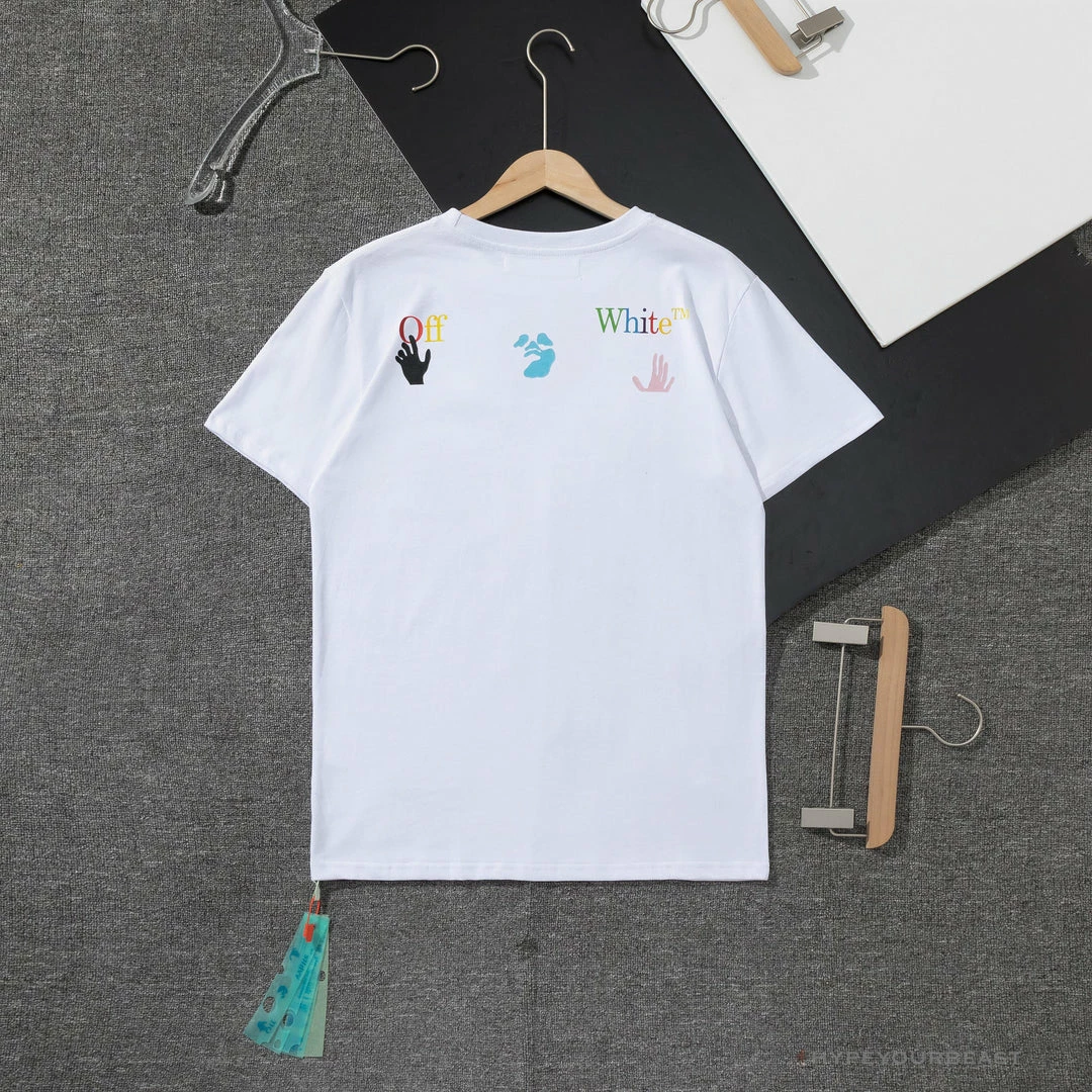 off-white S*pport love ‘white’ tee shirt t-shirts