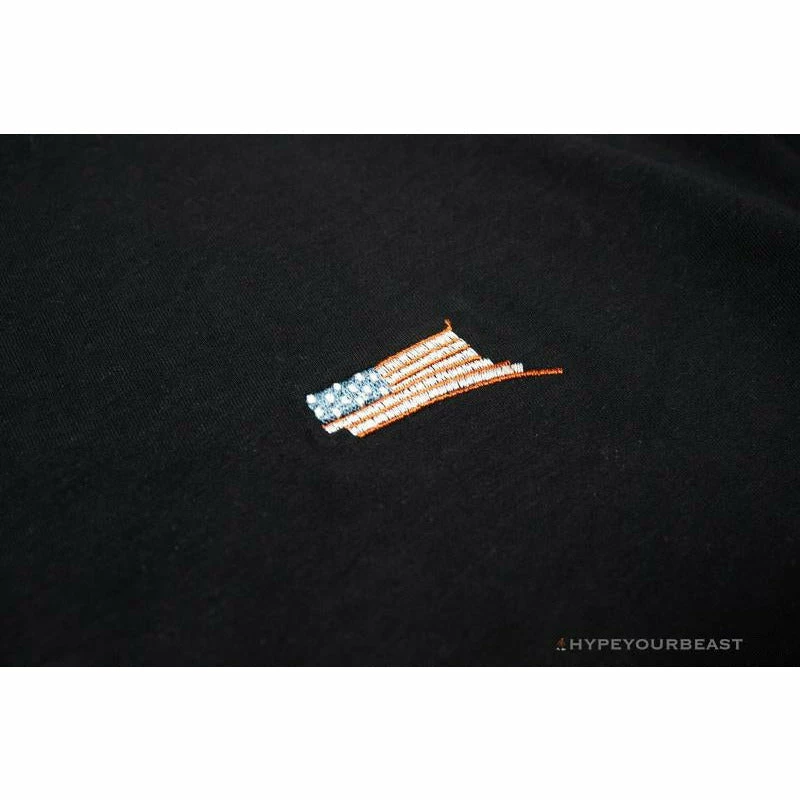OFF-WHITE Loose X Oversized Chest Tee Shirt ‘BLACK’ T-Shirts