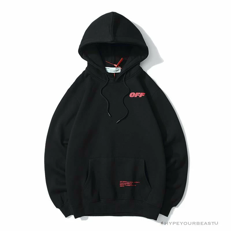 Hoodies & Jackets OFF-WHITE CO VIRGIL ABLO Netherlands Museum Hoodie ‘BLACK’