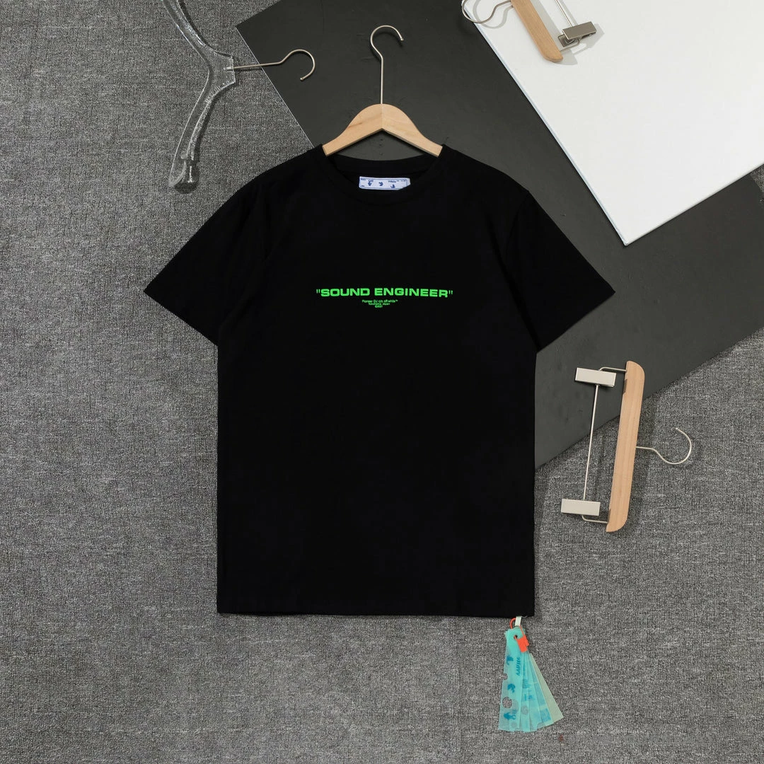 T-Shirts OFF-WHITE Mechanical Style ‘BLACK’ Tee Shirt