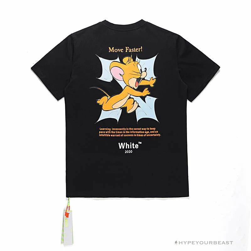 T-Shirts OFF-WHITE Handsome Jerry Arrow Tee Shirt ‘BLACK’