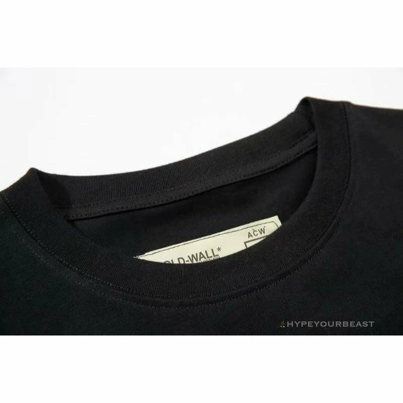 OFF-WHITE ACW Empressed Tee Shirt ‘BLACK’ T-Shirts