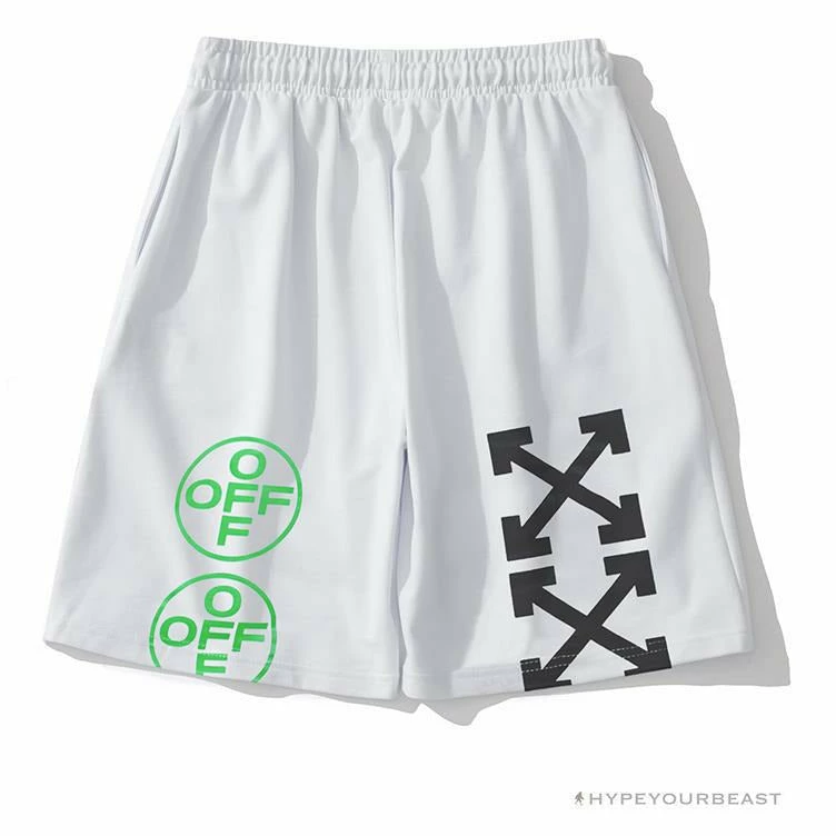 OFF-WHITE Golden Ratio Shorts ‘WHITE’
