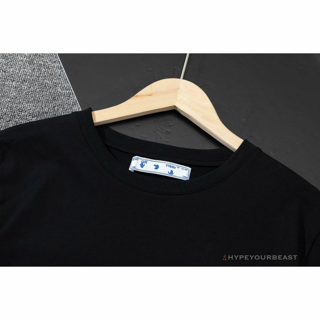 OFF-WHITE Gradient Classic Cross Arrow Tee Shirt ‘BLACK’