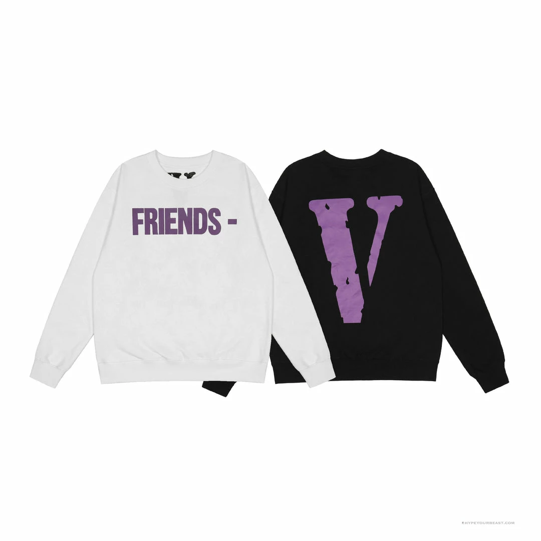 HypeYourBeast Vlone Purple Friends Shirt – White