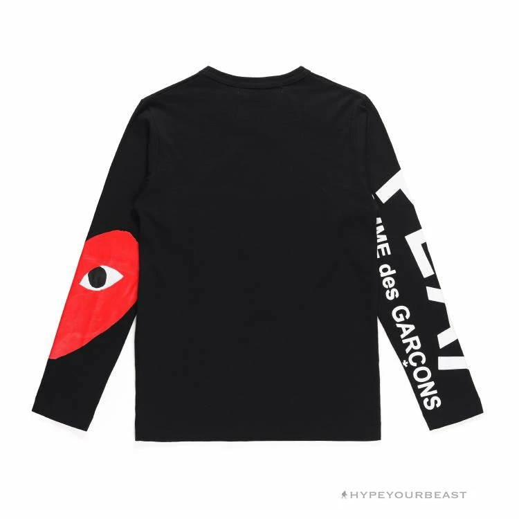 HypeYourBeast CDG PLAY Shirt 2205 Black Shirts